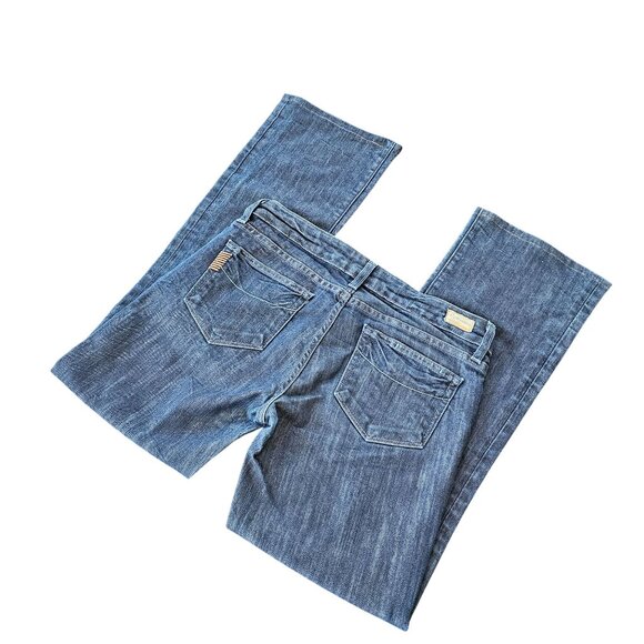 Paige Women's Benedict Canyon Jeans Classic boot cut Med size 28 - Picture 1 of 16